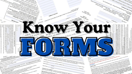 KNOW YOUR FORMS
