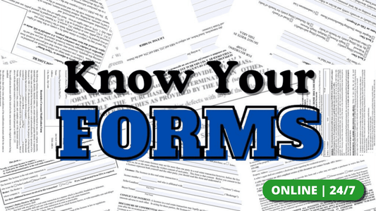 Broker Mgmt.: Know Your Forms – CE.7370000-RE