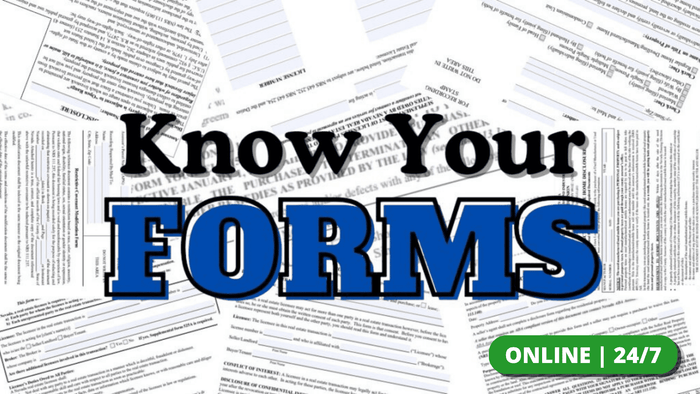 Broker Mgmt.: Know Your Forms – CE.7370000-RE
