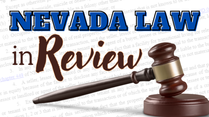 NEVADA LAW IN REVIEW