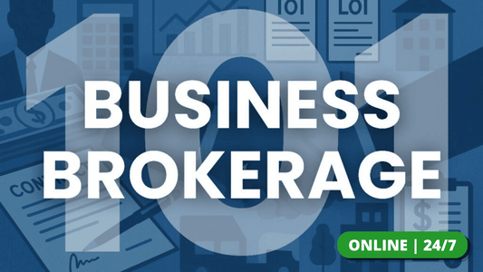 Business Broker: Business Brokerage 101 – CE.7584000-RE